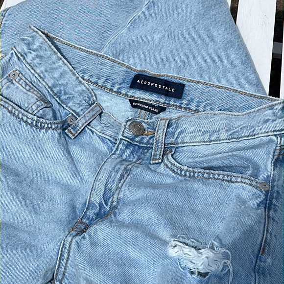 ☀️Aeropostale Boyfriend Flare Jeans Size 00R - Picture 6 of 7